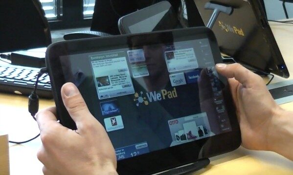 iPad beware! WePad – Neofonie’s tablet