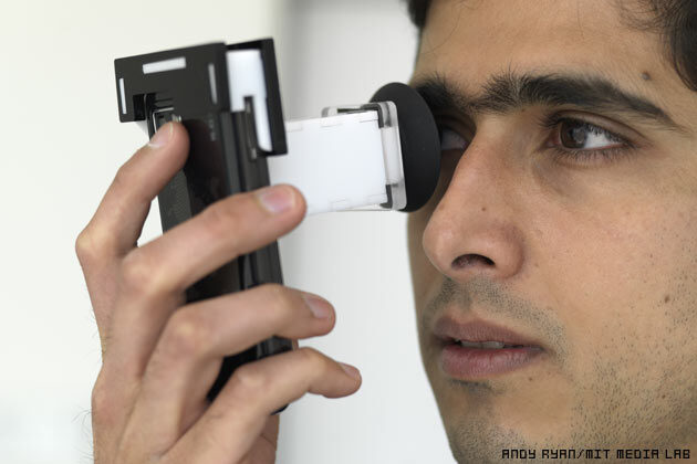 Awesome! Eye testing on your mobile phone!