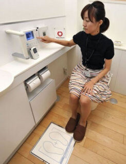 Nice! High Tech Bathroom Provides Instant Health Check!