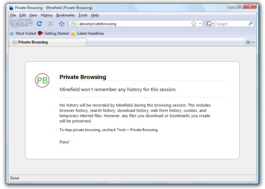 Private Browsing is not really “private”