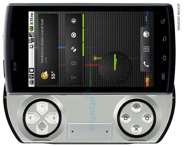 PlayStation Phone Seen, Runs Android GingerBread!