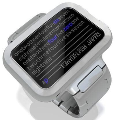 A Watch that Tells Time in Words