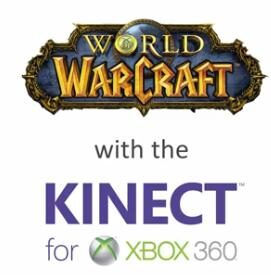 World of Warcraft played on a Hacked Microsoft Kinect