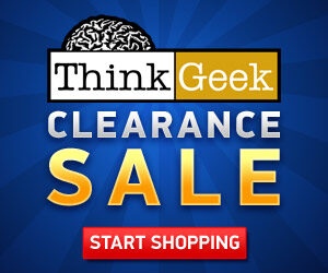 ThinkGeek Clearance Sale On!