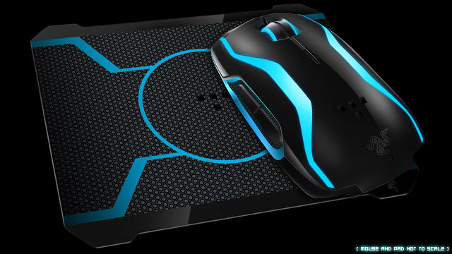 The Tron Mouse and Pad for all Tron Fans