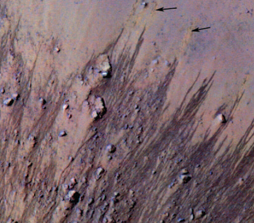 Salt Water Found on Mars