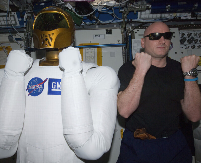 Robonaut Powered Up in the Space Station