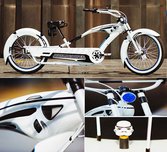 Custom Stormtrooper Bicycle for Star Wars Fans