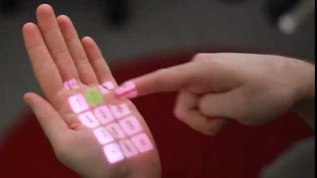 Microsoft Working on TouchScreen on your Hand!