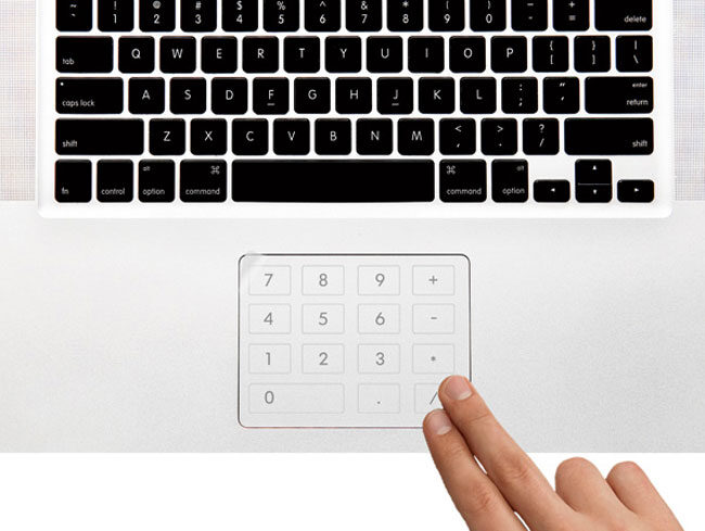 Weird! Number Pad Film for your Laptop